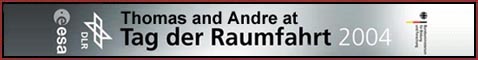 Thomas and Andre - Tag der Raumfahrt, Cologne - 18.09.2004